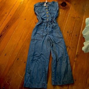 Jean jumpsuit size 8 Japna kids